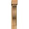 Ekena Millwork Funston Block Rough Sawn Bracket w/ Offset Brace, Western Red Cedar, 6"W x 22"D x 30"H BKT0604X22X30FST05RWR - alternate 4
